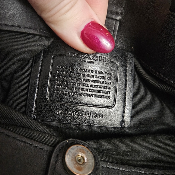 Coach 91384 Mini Lillie Carryall In Signature Canvas - Picture 6 of 8